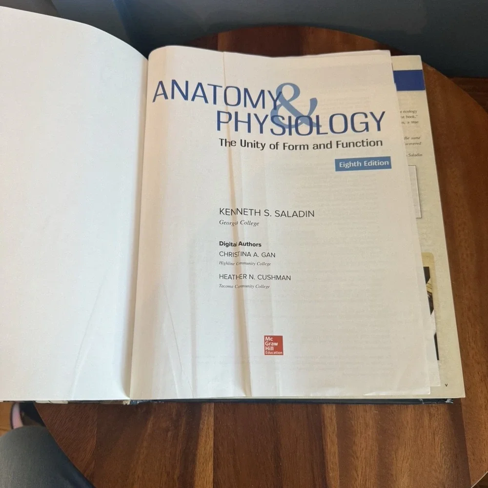Anatomy & Physiology: The Unity of Form and Function Eighth Edition (Text Only)